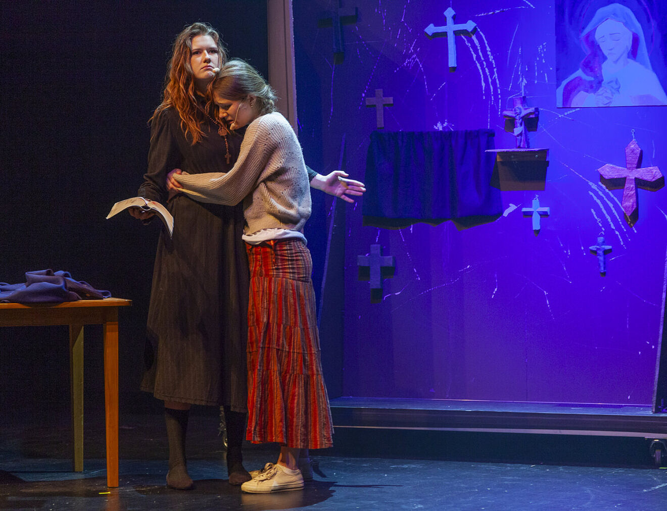 Bild från uppsättningen Carrie the musical.